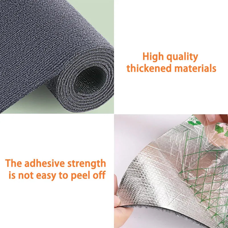 tapis protection chat gris texture rugueuse adhésif moderne anti rayures gratter pattescrição