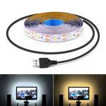 ruban led blanc blanc chaud moderne adhésif 60 leds mètre 5v 30000 heures