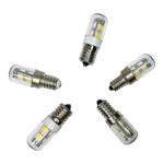 ampoule led épi maïs e12 e14 e17 blanc argent transparent moderne diodes jaunes 6000k