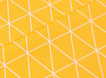 tissu coton imprimé citrons jaune gris moderne patchwork couture bricolage serviettes graphique ecofriendly