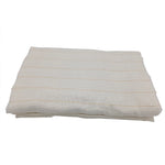 serviette coton blanc rayures dorées classique 1m 5m abrasion résistance tufting cloth