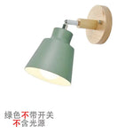lampe murale moderne minimaliste led vert blanc noir contemporaine fixée vis