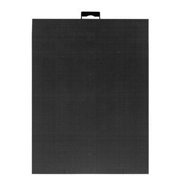 grille point croix blanc plastique 14ct 28x21cm crochet broderie utilitaire précise