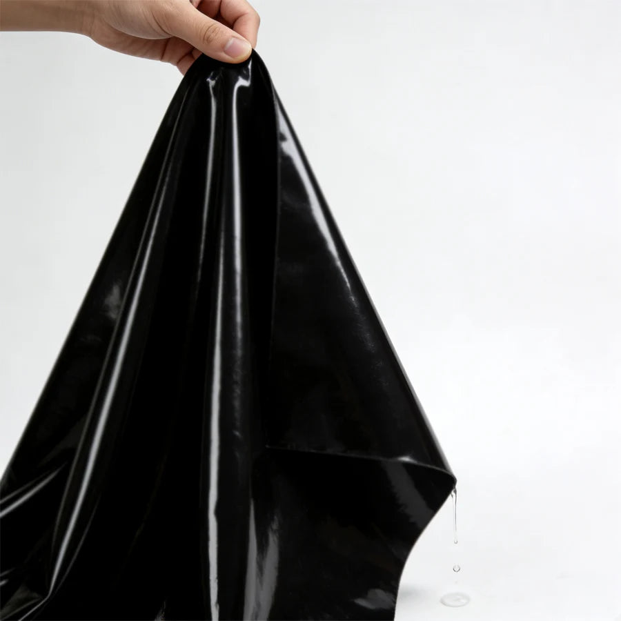 couvre lit pvc noir solide anti urine facile nettoyage toute saison moderne