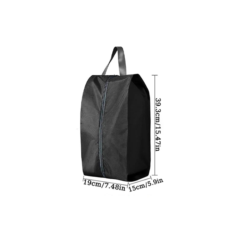 sacs chaussures pliables imperméables multi usages réutilisables modernes portables étanches zippées stockage organisation voyage