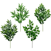 feuilles eucalyptus artificielles vert naturel decoration intérieure branche verte réalistes apaisante sans entretien 68cm