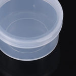 boîtes rangement transparentes petites objets bijoux vis divers 2.7x1.4cm 3.2x1.8cm 3.6x3cm 4.2x2.2cm 4.8x2.5cm 4.8x4.2cm