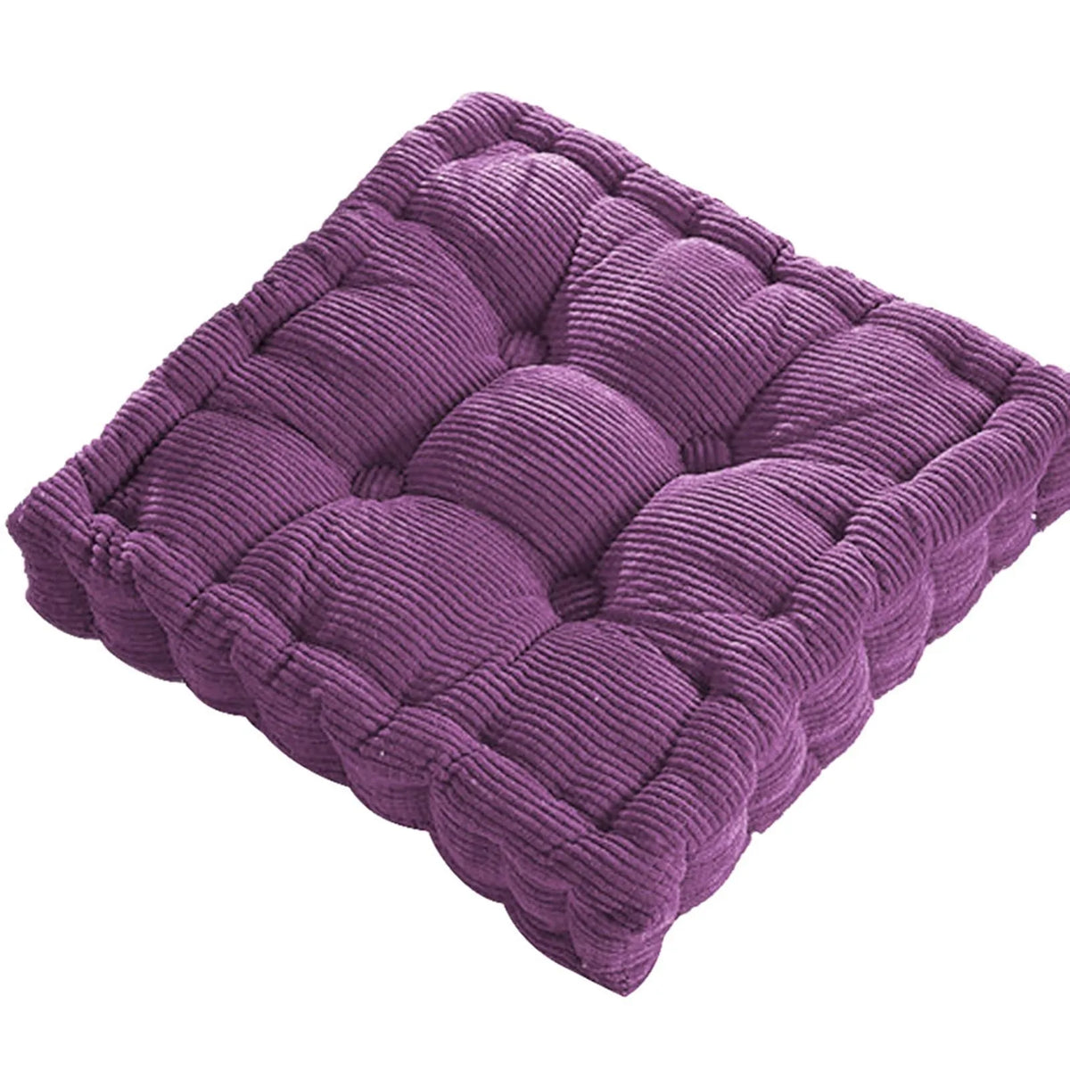 coussin carré coton épais couleurs modernes siège anti décubitus massage mémoire mousse PU polyester
