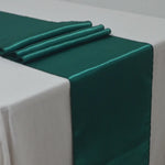 chemin table violet uni satin moderne décoration mariage fête anniversaire maison luxe chic