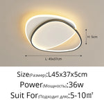 plafonnier moderne led blanc noir doré contemporain opacité haute qualité facile