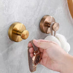 porte serviettes mural or noir argent adhésif moderne salle bain serviette bracelet métal inoxydable