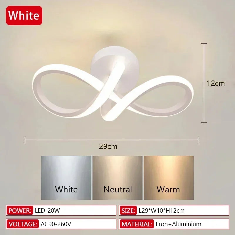 lampe moderne led blanc contemporain facile éclairage quotidien toucher interrupteur