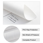 Le tissu en coton de haute qualité, imperméable, protège les tuyaux en PVC et résiste à la pression, offrant un produit complet.