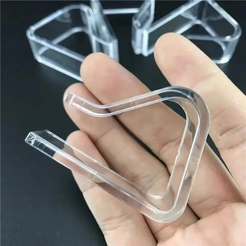 clips table transparents modernes pince maintien nappe intérieur extérieur set 12 pièces plastique
