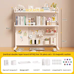 étagère murale modulaire métal blanc porte crayons support objets moderne