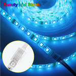 connecteurs led transparent 8mm 10mm 2pin 3pin 4pin adhésifs instructions bleu 24v