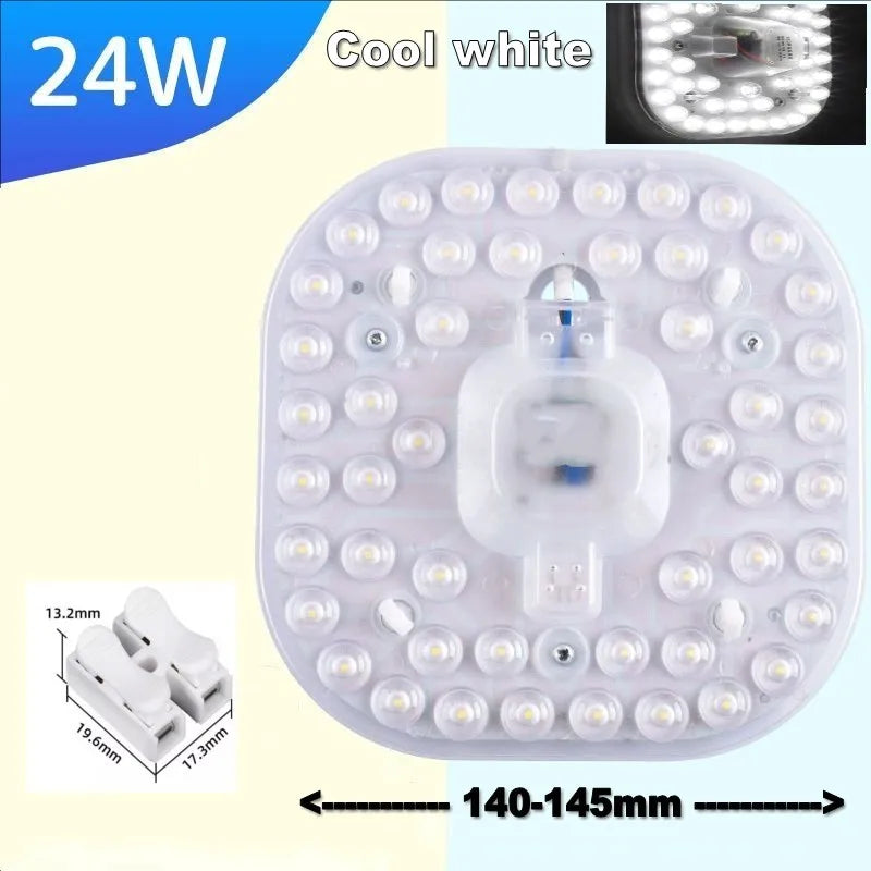 plafonnier led rond adhésif moderne blanc 12w 18w 24w 30w 50w