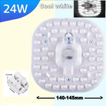 plafonnier led rond adhésif moderne blanc 12w 18w 24w 30w 50w