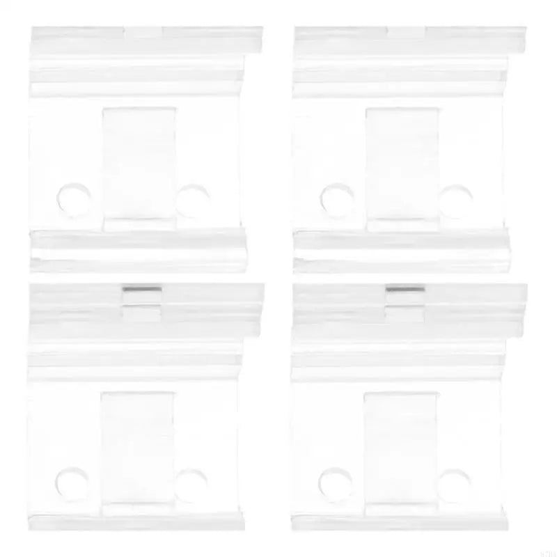 rideau support transparent moderne pièces fixations fenêtres chambre