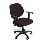 chaise moderne tissu gris résistance eau ordinateur fauteuil mariage banquet