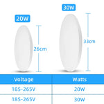 Lampe radar 20w 30w blanc moderne facile interrupteur tactile led étanche ip65