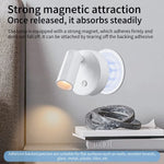 veilleuse led rechargeable interrupteur tactile deco murale moderne chambre noir blanc