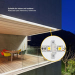 supports fixation ruban led transparent 8mm 10mm 12mm 16mm trou latéral pratique robuste étanche