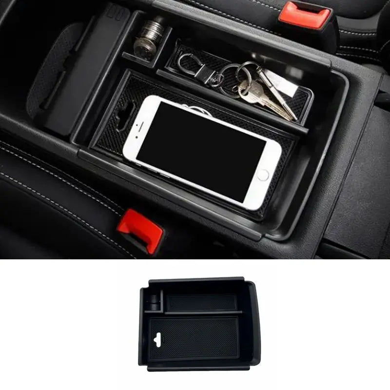 porte gobelet porte clés adhésif voiture noir texture moderne pratique
