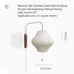 lampe murale moderne blanc rayures horizontales fixation câble interrupteur éclairage quotidien
