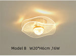 lampe moderne blanche dorée réseau fil organique led sources 249 2000lm