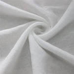 tissu coton blanc largeur 150cm opacité texture douce simple éco friendly