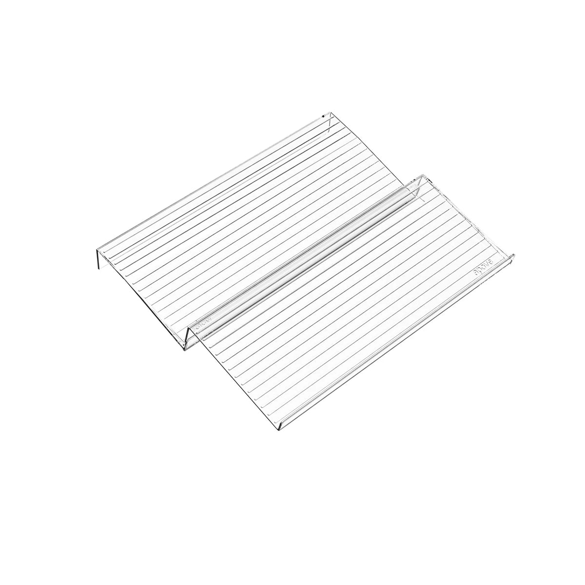 organisateur tiroir épices transparent boîtes rangement cuisine empilable moderne bacs plastique horizontal expandable