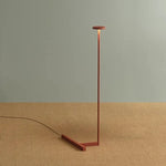 lampe pied moderne minimaliste gris rouge noir épurée LED salon chambre(toucher interrupteur)