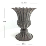 vase blanc or floral texture classique deco table anniversaire mariage