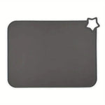 tapis souris silicone sans motif moderne rose beige gris vert bleu jaune marron respectueux