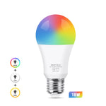 ampoule led intelligente e27 rgb blanc chaud application tuya smart life alexa google moderne