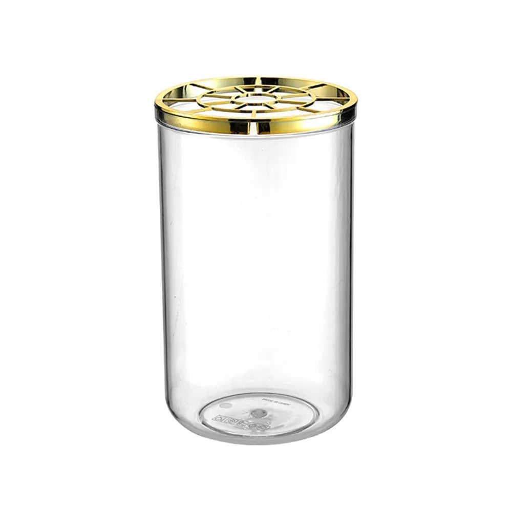 vase transparent moderne pot fleur hydroponie couvercle grille 2600ml 2000ml 1400ml