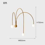 suspension lumineuse moderne rouge blanc sphères translucides chambre salon étude scandinave