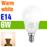 ampoule led 2800k 6500k e27 moderne blanc chaud froid opacité mat 20000h