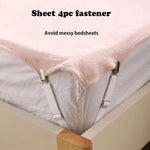 clips draps blancs ajustables literie moderne clips rubans élastiques opaques tissu maison