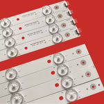 bande led rétro éclairage blanc moderne 850mm led intégrées connecteurs électriques
