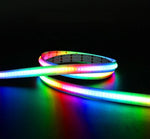 ruban led flexible 840leds rgb cct 24v 50000h adhésif moderne blanc rouge bleu vert