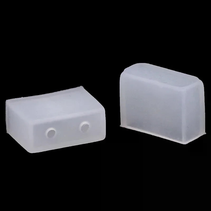 protection moderne blanc translucide silicone étanche 50 pièces cache objet