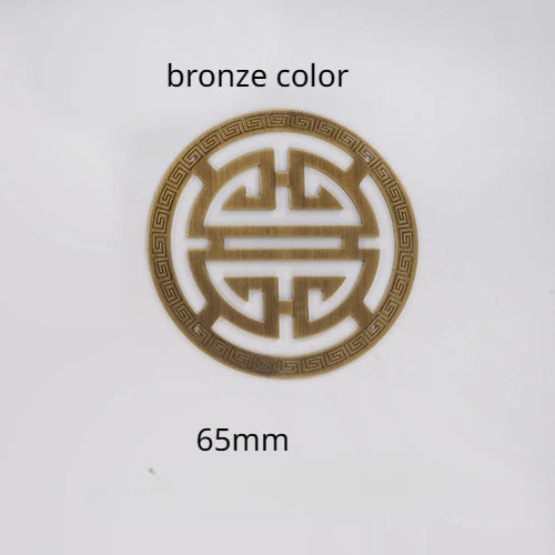 médaille or géométrique artisanale 10cm 15cm 20cm 25cm 30cm 55cm 100cm 150cm 200cm 250cm