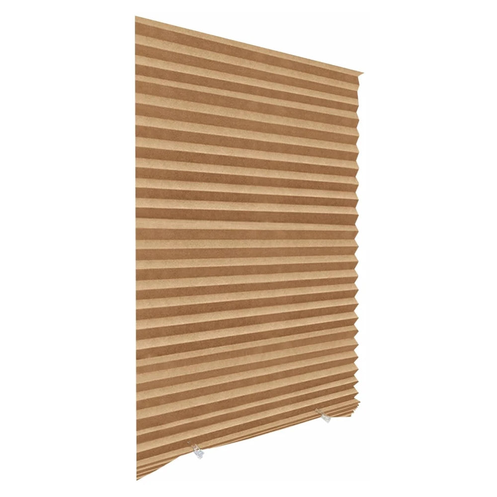 store lamelles opacité adhésif facile blanc marron noir gris moderne plissé rideau volet tissu