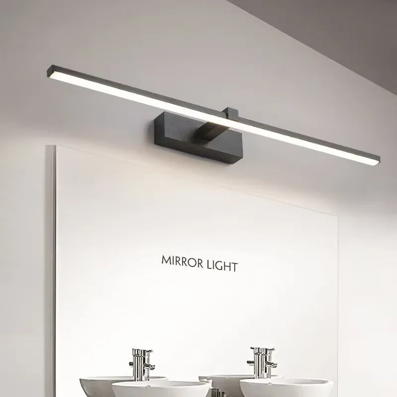 Applique murale LED plate rechargeable salle de bain maquillage