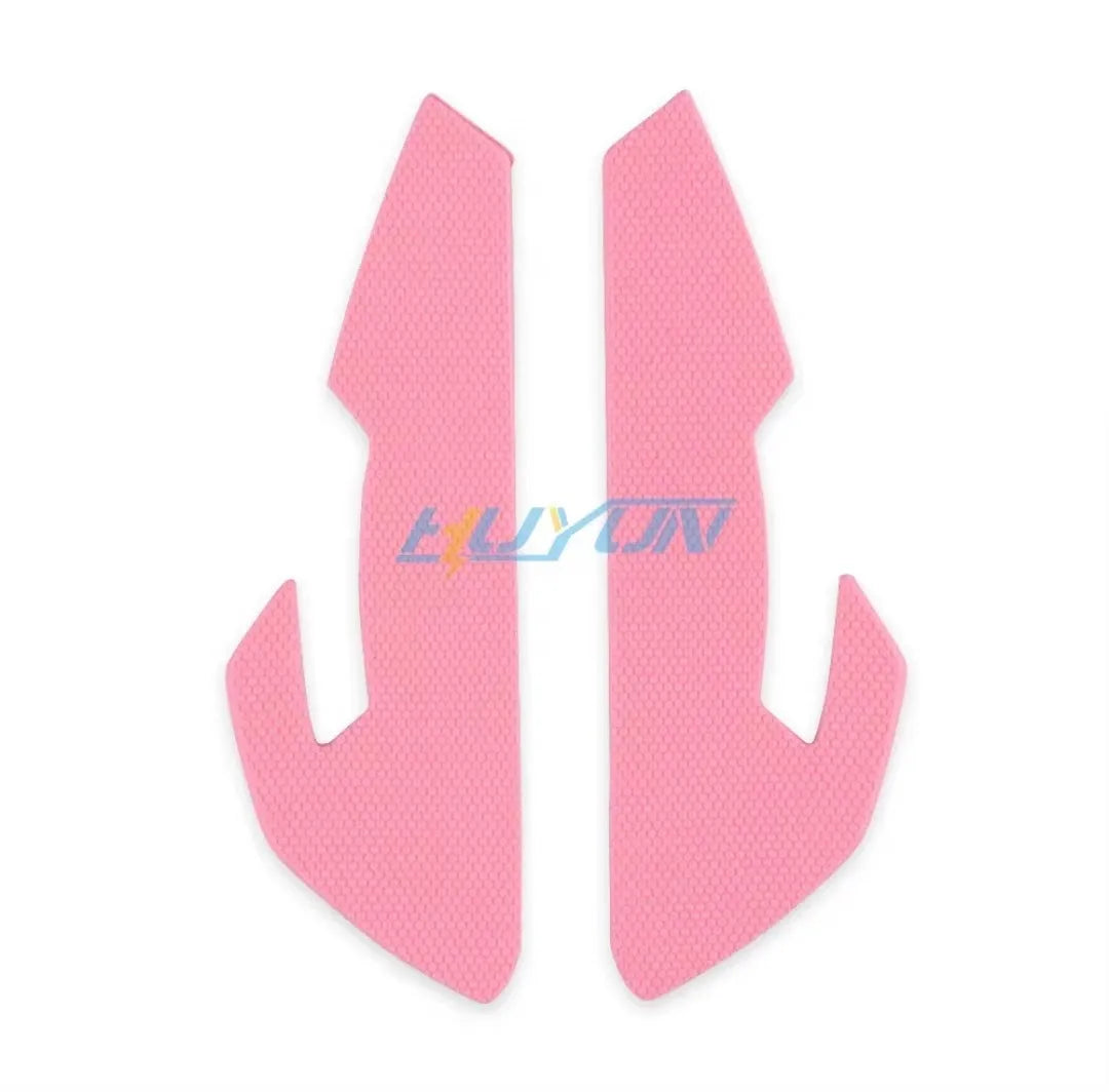 protège mains souris gris blanc jaune rose noir rouge texture micro perforée adhésif moderne