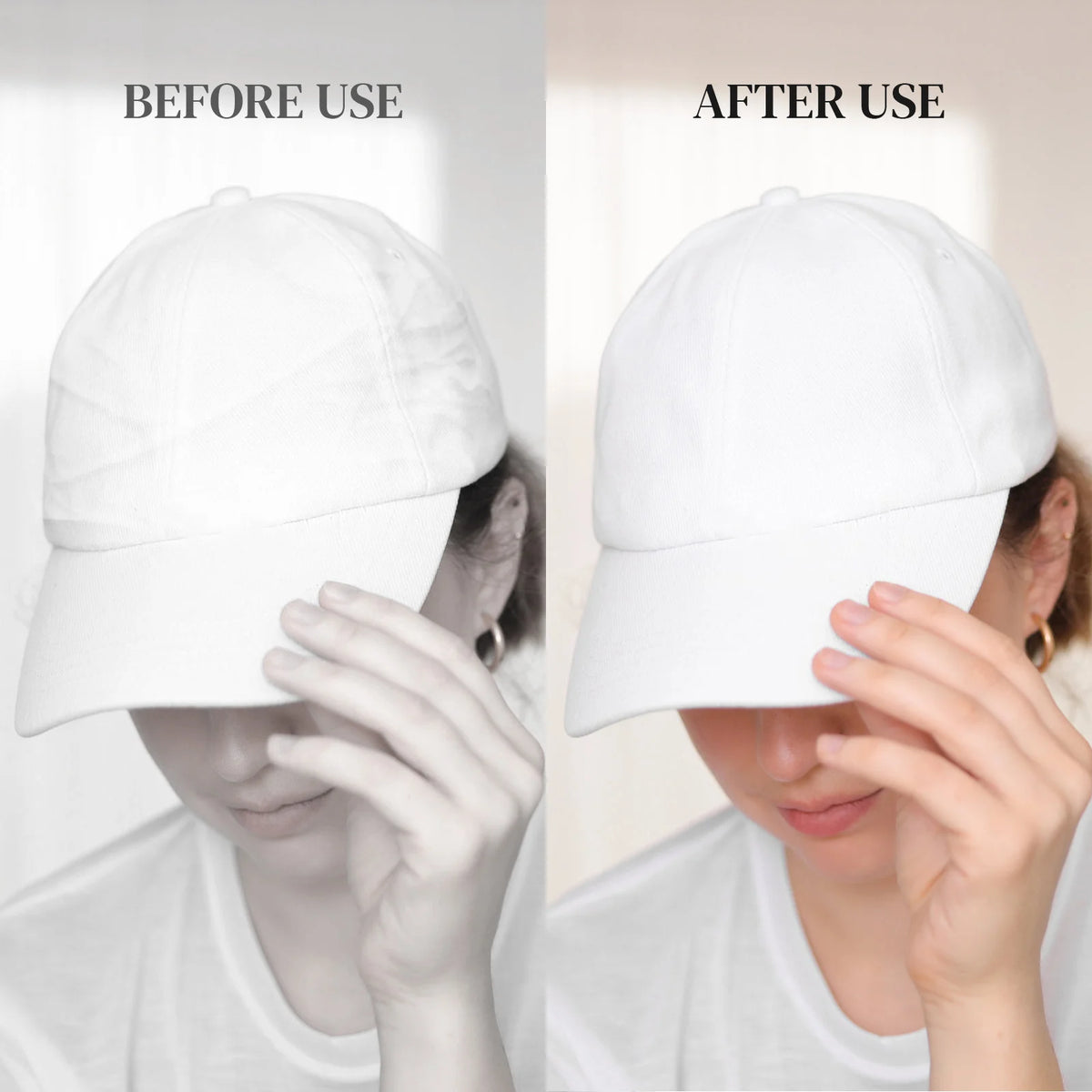 support casquette transparent holder affiche cap shaper insert rangement basebal stand display inner support