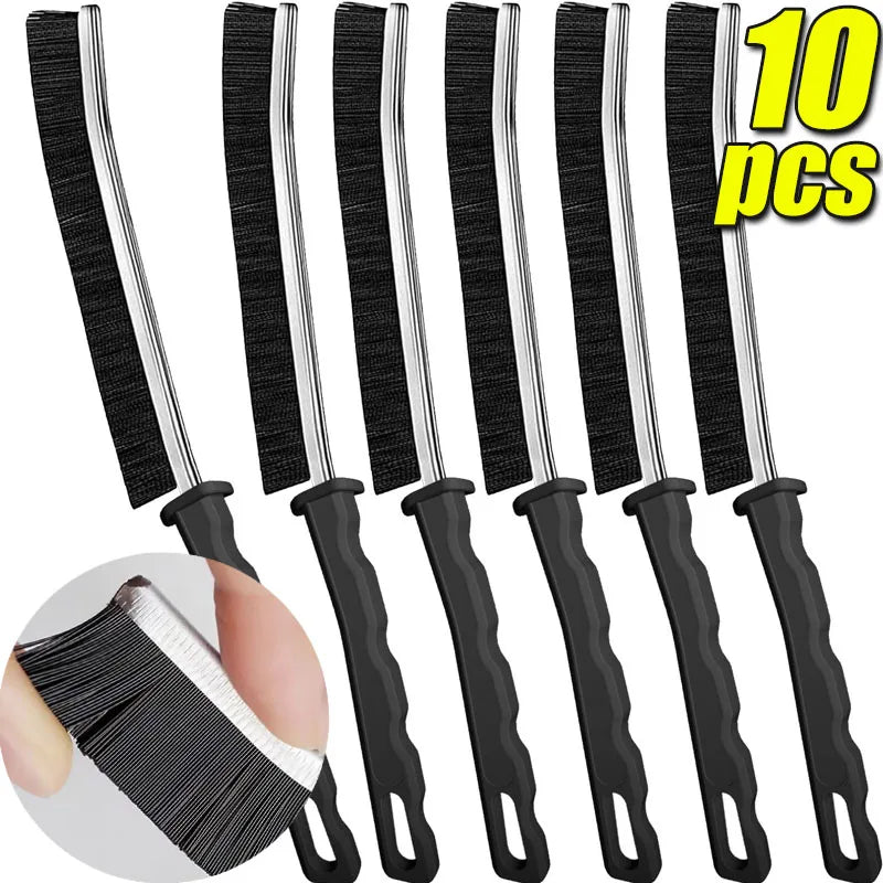 brosse nettoyage joints carreaux noir brins épais utilitaire salle bain cadre fenêtre porte