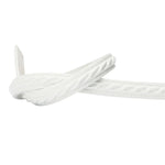 ruban décoratif auto adhésif moderne noir blanc or argent rayures dorées 1cm large 0,6cm